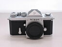 【期間限定セール】ニコン Nikon フィルム一眼レフカメラ ボディ シルバー F アイレベル 【中古】