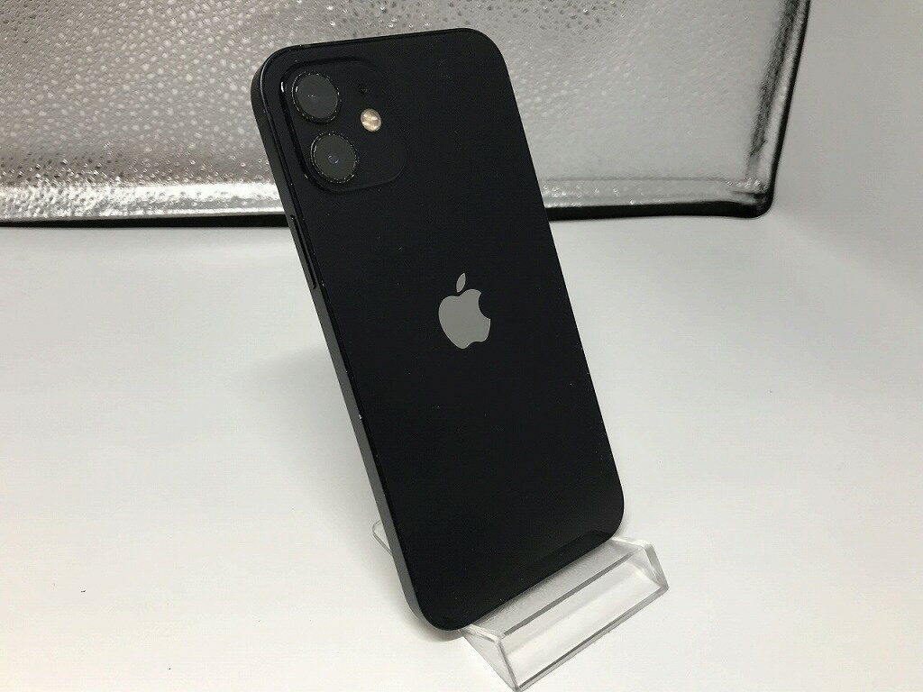 【期間限定セール】アップル Apple iPhone12 128GB ブラック MGHU3J/A 【中古】