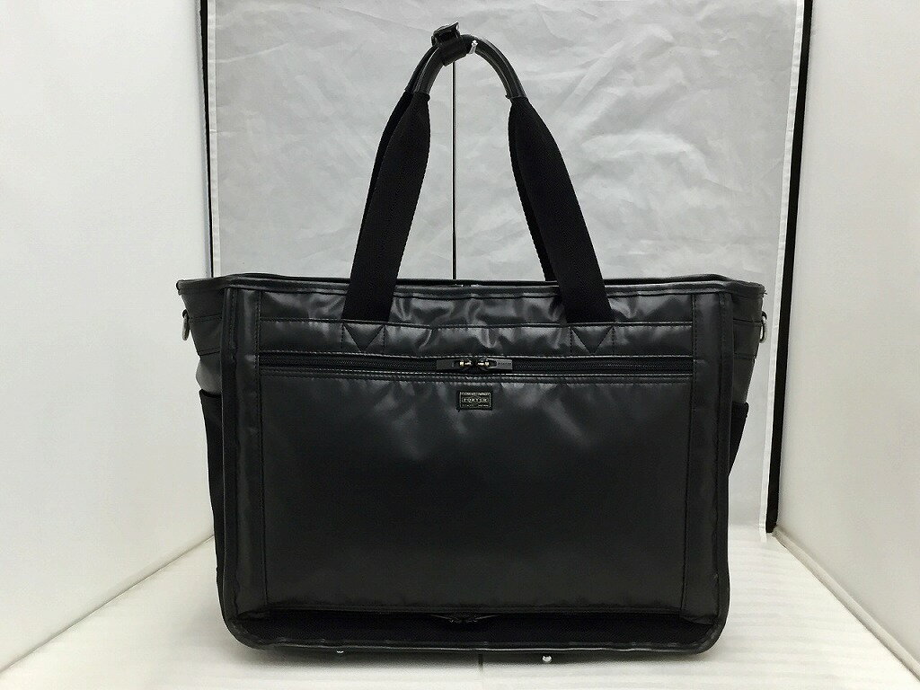 【欠品有り】 ポーター PORTER デバイス 2way ブリーフケース ビジネスバッグ ブラック  ...