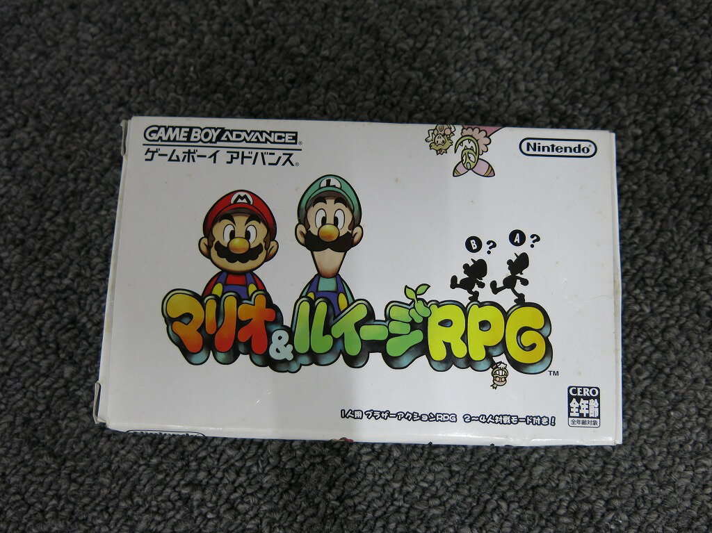【ポイント10倍!要エントリー!】【期間限定セール】ニンテンドー Nintendo GBAソフト マリオ&ルイージRPG 【中古】