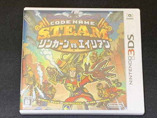 【全品ポイント10倍!要エントリー!】ニンテンドウ 任天堂 ニンテンドー3DSソフト CodeName:STEAM リンカーン vs エイリアン CTR-P-AY6J 【中古】 【全品ポイント10倍!要エントリー!】ニンテンドウ 任天堂 ニンテンドー3DSソフト CodeName:STEAM リンカーン vs エイリアン CTR-P-AY6J 【中古】