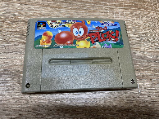 SFC ソフト スーパーファミコン PLOK! プロック 箱説無し ※ソフトのみ 【中古】 SFC ソフト スーパーファミコン PLOK! プロック 箱説無し ※ソフトのみ 【中古】