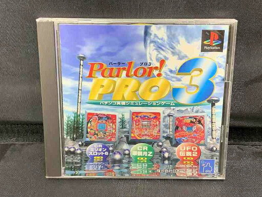ニホンテレネット 日本テレネット PSソフト パーラープロ3 SLPS-01453 【中古】 ニホンテレネット 日本テレネット PSソフト パーラープロ3 SLPS-01453 【中古】