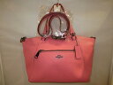 【期間限定セール】コーチ COACH プレーリーサッチェル 2WAYハンドバッグ/ショルダーバッグ 濃ピンク系 58874 【中古】