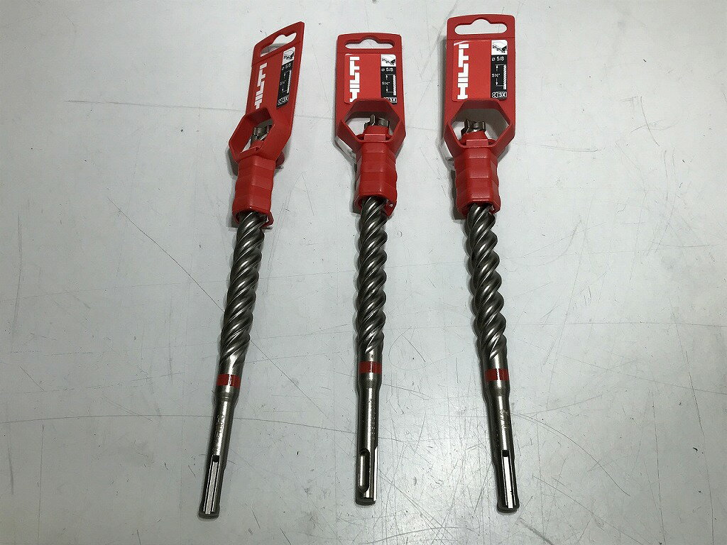 【最大22,500ポイントキャンペーン！要エントリー！】【期間限定セール】【未使用】 ヒルティ HILTI ドリルビット 3個セット TE-C3X