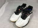 ヨネックス YONEX POWER CUSHION 65FT ホワイトxブラック 【中古】
