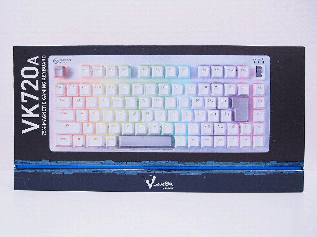 エレコム ELECOM ゲーミングキーボード VK720A 【中古】