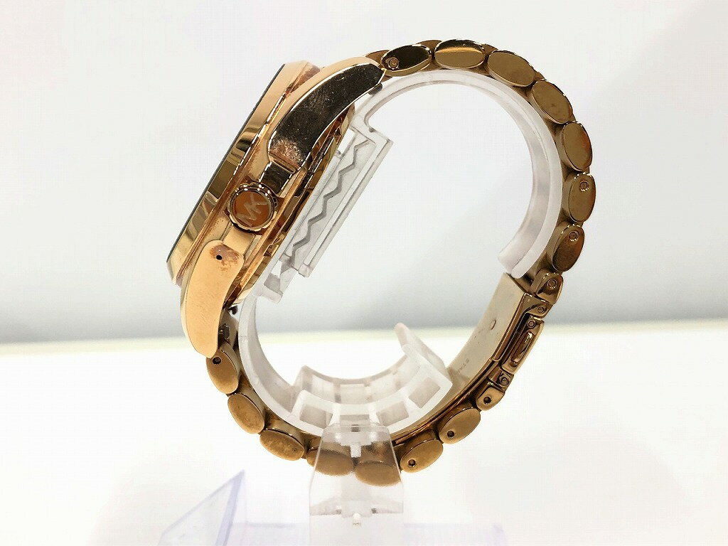 マイケルコース MICHEL KORS スマートウォッチ ゴールド MKT5018 【中古】