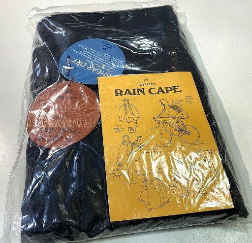 【期間限定セール】【未使用】 ポスタルコ POSTALCO Rain Cape レインケープ レインポンチョ 雨 男女兼用 Smoke Gray 84120 【期間限定セール】【未使用】 ポスタルコ POSTALCO Rain Cape レインケープ レインポンチョ 雨 男女兼用 Smoke Gray 84120