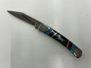 バック BUCK 【並品】フォールディングナイフ 704Yイエローホースコヨーテ 【中古】