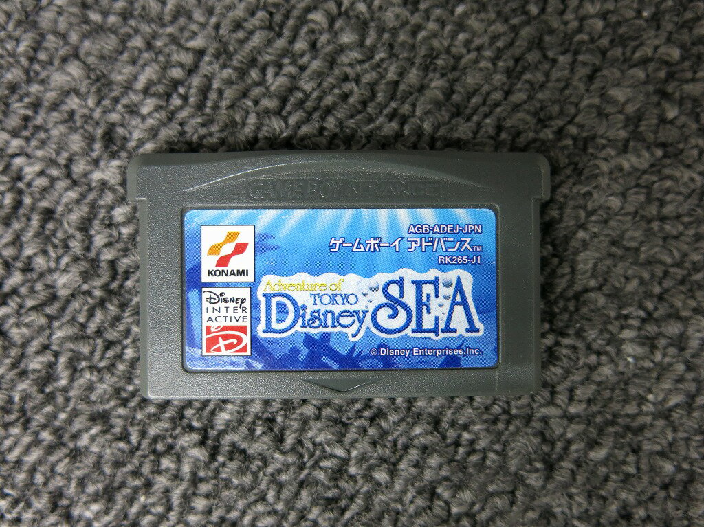【期間限定セール】コナミ KONAMI GBAソフト アドベンチャー オブ 東京ディズニーシー ソフトのみ 【中古】