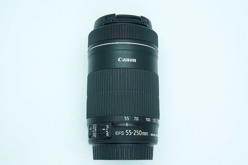 キヤノン Canon EFマウント レンズ APS-C EF-S 55-250mm F4-5.6 IS STM 【中古】
