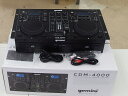 ジェミナイ gemini 【ジャンク品】 CDM-4000 オールインワンCDJコンソール 【中古】