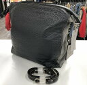 【期間限定セール】ニコリ NICOLI 2WAY ショルダーバッグ ワンショルダーバッグ ネイビー×ブラック 【中古】