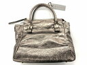 【期間限定セール】ニコリ NICOLI 2way ショルダーバッグ ハンドバッグ シャンパンゴールド 【中古】