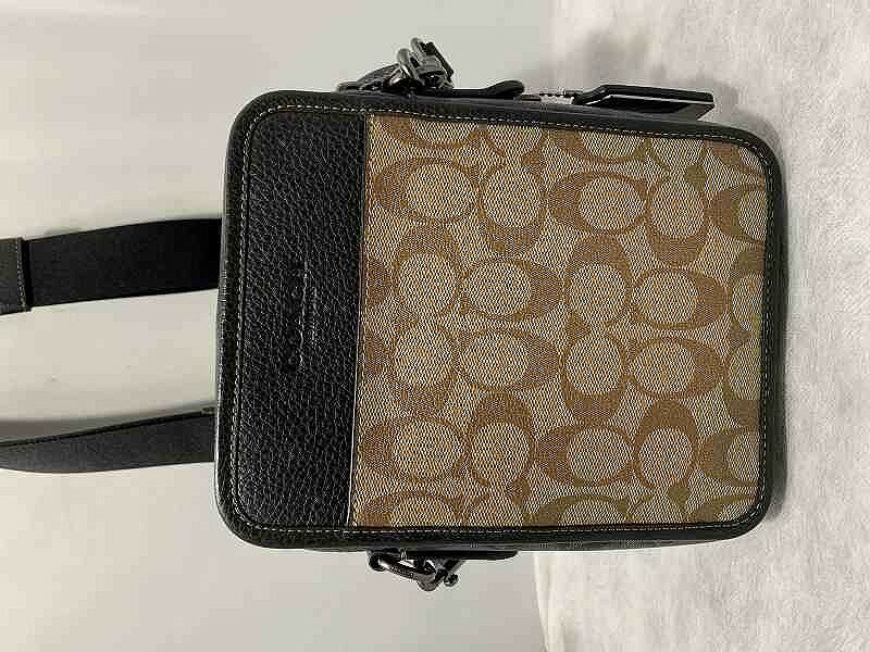 コーチ COACH ショルダーバッグ 斜め掛け メンズ レディース サリバン クロスボディ シグネチャー CC090 【中古】