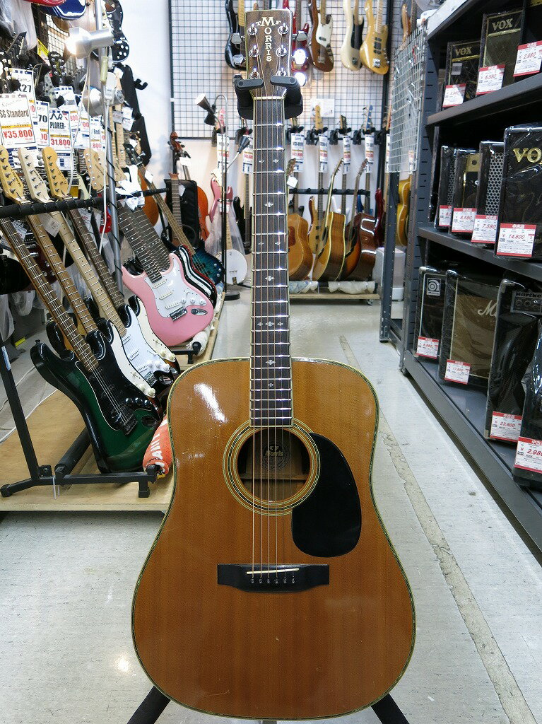 【全品ポイント10倍!要エントリー】【期間限定セール】モーリス Morris アコースティックギター W-60 1974〜1978年製 【中古】