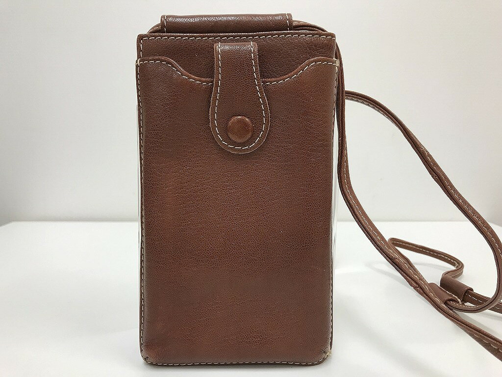 【12/4(木)20時〜全品ポイント10倍！要エントリー！】【期間限定セール】ズッケロ フィラート zucchero filato 上品でエレガントなお洒落の魅力 縦型スマホショルダー 財布 肩掛け・斜め掛けウォレット 【中古】