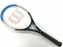 ウイルソン Wilson ULTRA 100UL v3.0 テニスラケット ブラック ブルー 【中古】