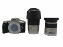 【5/23(金)20時〜全品ポイント10倍!要エントリー!】ミノルタ MINOLTA 35mmフィルムカメラ α-SWEET II Wズームレンズセット 【中古...