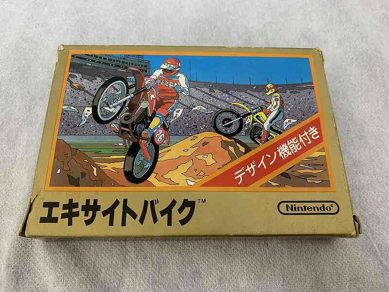 【期間限定セール】ニンテンドー Nintendo ファミコンソフト エキサイトバイク HVC-EB 【中古】