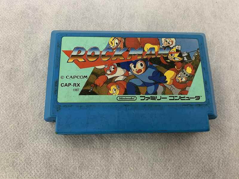 カプコン CAPCOM ファミコンソフト ロックマン CAP-RX 【中古】