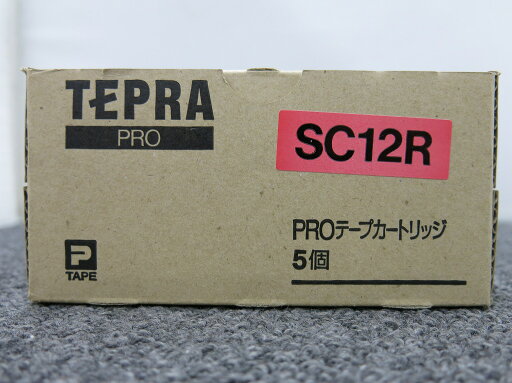 【ポイント10倍!要エントリー!】【期間限定セール】【未使用】 キングジム KINGJIM 【未使用・未開封】 TEPRA PROテープ 12mm 赤ラベル/黒文字 テープ長 8m巻 SC12R 5本パック 【ポイント10倍!要エントリー!】【期間限定セール】【未使用】 キングジム KINGJIM 【未使用・未開封】 TEPRA PROテープ 12mm 赤ラベル/黒文字 テープ長 8m巻 SC12R 5本パック
