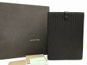 ボッテガヴェネタ BOTTEGA VENETA 上品でエレガントなお洒落の魅力 イントレチャート タブレットケース iPadケース バッグ鞄 茶 【中古】