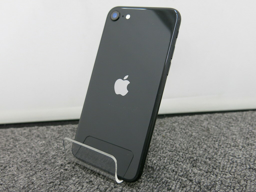エーユー au 第2世代 iPhoneSE 64GB Black MHGP3J/A 【ネットワーク利用制限○】 本体のみ 【中古】