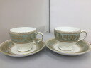 ウェッジウッド WEDGWOOD コロンビア カップ&ソーサーペア 【中古】