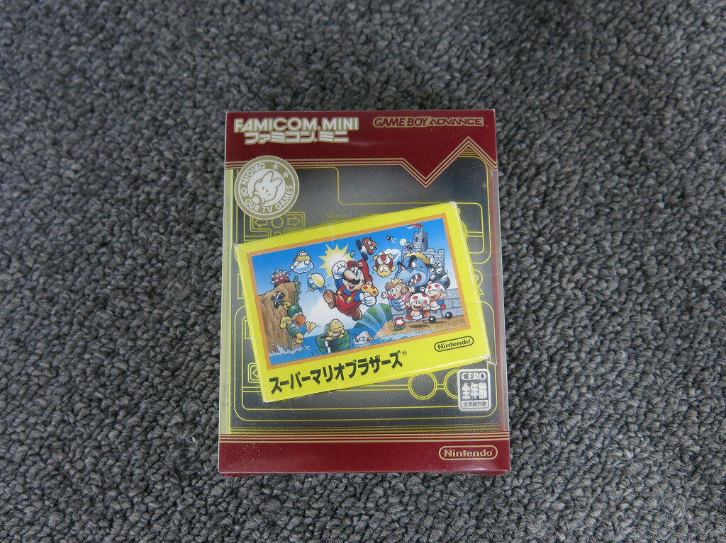 【全品ポイント10倍!要エントリー】【期間限定セール】ニンテンドー Nintendo GBAソフト ファミコンミニ スーパーマリオブラザーズ 【中古】