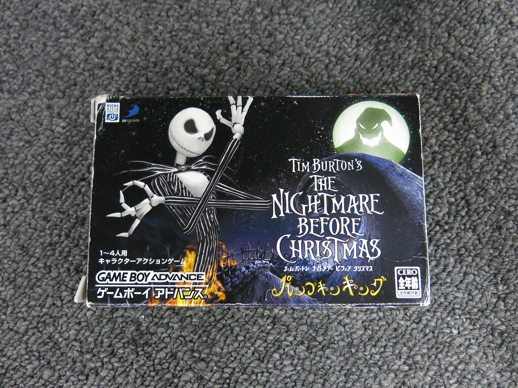 【全品ポイント10倍!要エントリー】【期間限定セール】ブエナ・ビスタ Buena Vista GBAソフト ティム・バードン・ナイトメアー・ビフォア・クリスマス...