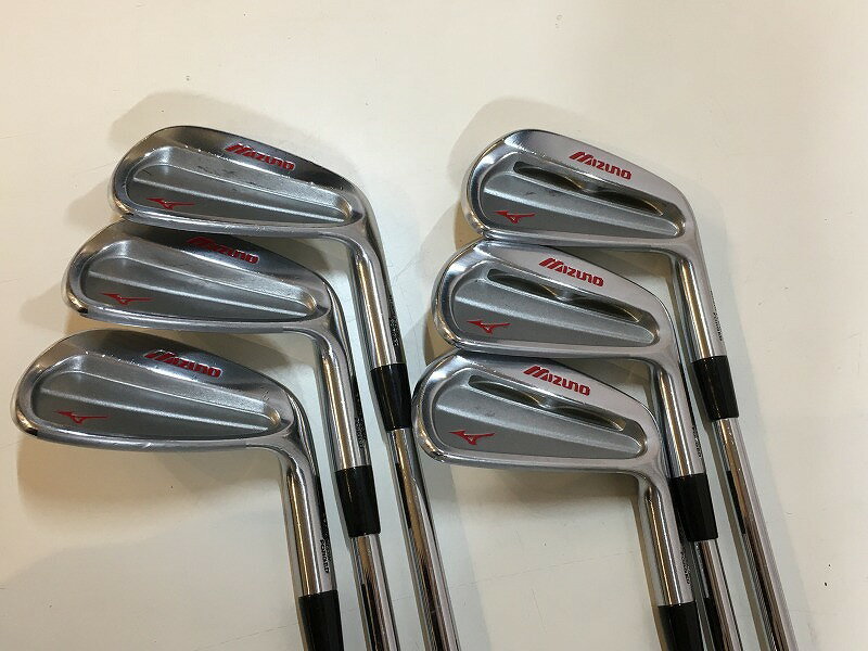 ミズノ MIZUNO 【並品】右用アイアンセット 6本【Y刻印】 MPー62　GRAIN　FLOW　FORCED 【中古】