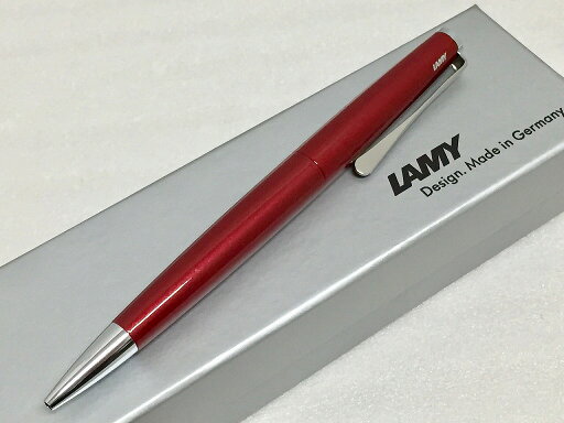【ポイント10倍!要エントリー!】【期間限定セール】ラミー LAMY 【美品】 ステュディオ ボールペン ツイスト式 スパークルレッド L267SR-N 【中古】 【ポイント10倍!要エントリー!】【期間限定セール】ラミー LAMY 【美品】 ステュディオ ボールペン ツイスト式 スパークルレッド L267SR-N 【中古】