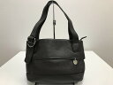 【期間限定セール】ニナリッチ NINA RICCI 美品 程よいきちんと感で魅せる!上品でエレガントなお洒落の魅力 フリル ハンドバッグ 小さめ鞄 茶 【中古】