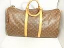 【期間限定セール】ルイヴィトン LOUIS VUITTON キーポル55/トートバッグ M41424 【中古】