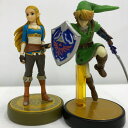 ニンテンドー Nintendo amiibo アミーボ リンク(大乱闘スマブラ)/ゼルダ(ゼルダの伝説 ブレス オブ ザ ワイルド) NVL-C-AKAN 【中古】(2)