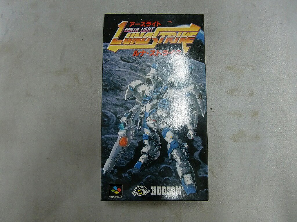 ハドソン ハドソン スーパーファミコンソフト アースライト ルナ・ストライク SHVC-P-AE5J（JPN） 【中古】