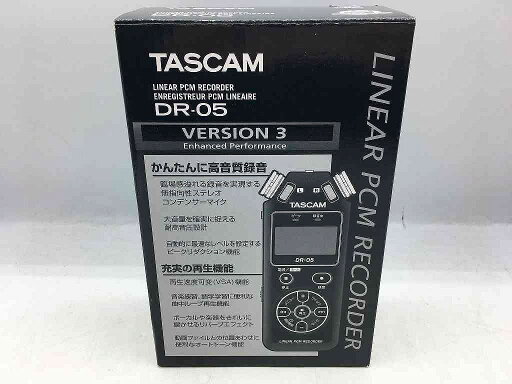タスカム TASCAM PCMレコーダー DR-05 【中古】 タスカム TASCAM PCMレコーダー DR-05 【中古】