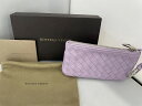 【全品ポイント10倍!要エントリー!】【期間限定セール】ボッテガヴェネタ BOTTEGA VENETA キーリング付きコインケース 【中古】
