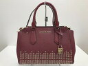 マイケルコース MICHAEL KORS 程よいきちんと感で魅せる!パンチングビジューの魅力 MK 2WAYハンドバッグ ショルダー 斜め掛け鞄 【中古】