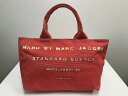 マークバイマークジェイコブス Marc by Marc Jacobs 圧倒的存在感!程よいきちんと感で魅せる 収納力抜群 ハンドバッグ トート鞄 【中古】