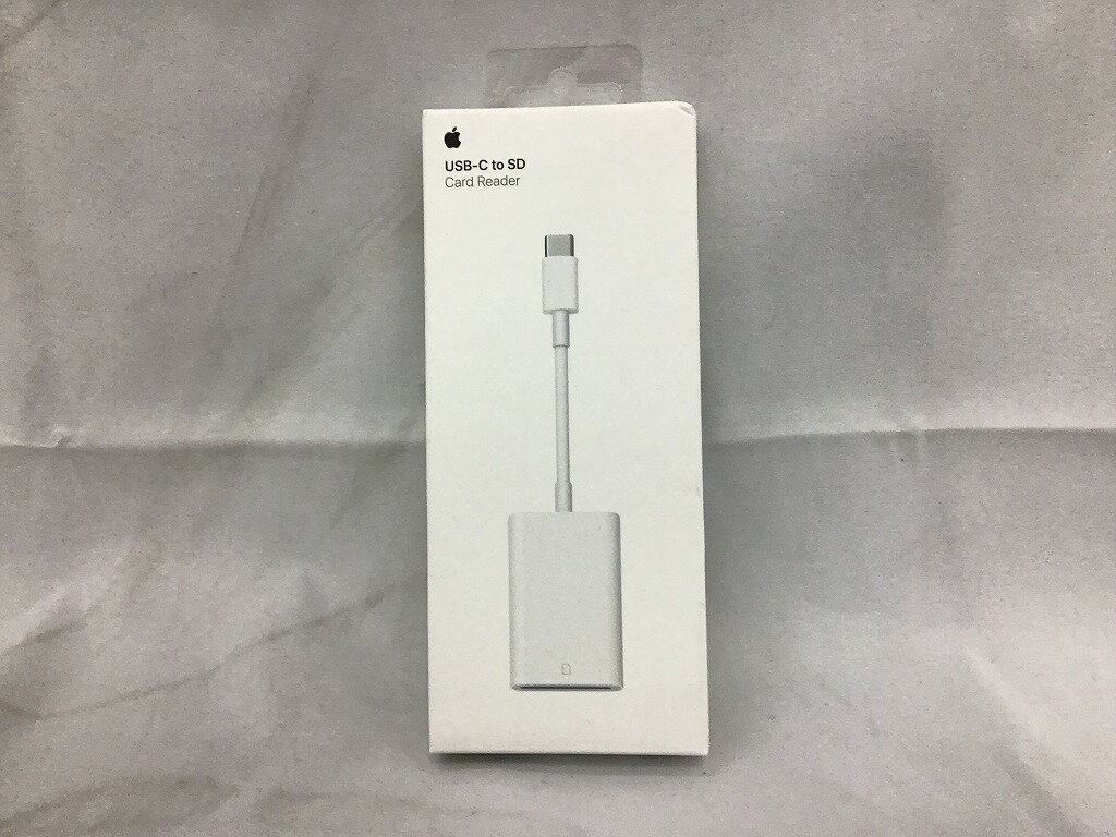 【未使用】 アップル Apple カードリーダー MUFG2ZA/A