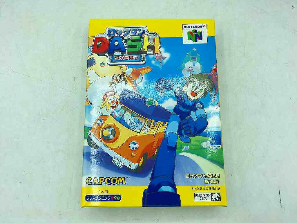 楽天市場】ロックマンDASH(NINTENDO 64|テレビゲーム)の通販 楽天市場】ロックマンDASH(NINTENDO 64|テレビゲーム)の通販