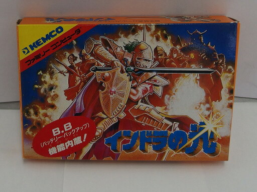 【期間限定セール】ファミコンソフト インドラの光 【中古】