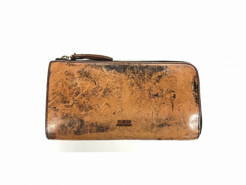 ポーター PORTER 長財布 エイジング加工 【中古】