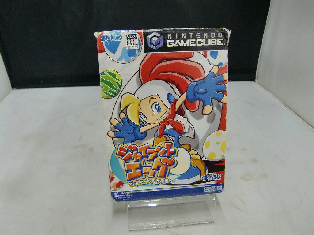 【全品ポイント10倍!要エントリー】【期間限定セール】セガ SEGA NGCソフト ジャイアントエッグ ビリー・ハッチャーの大冒険 DOL-P-GEGJ(JPN...