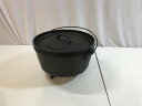 ロッジ LODGE 【並品】JDOS別注 10inchダッチオーブン 【中古】