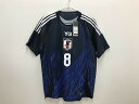 【未使用】 アディダス adidas タグ付き サッカー日本代表2024 オーセンティック ユニフォームY-3 8南野拓実選手 半袖XL IU0957