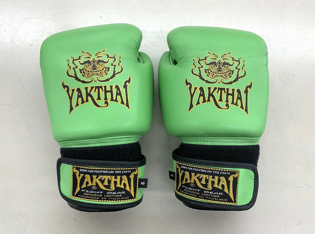 【全品ポイント10倍!要エントリー】【期間限定セール】YAKITHAI ムエタイグローブ 6オンス 【中古】